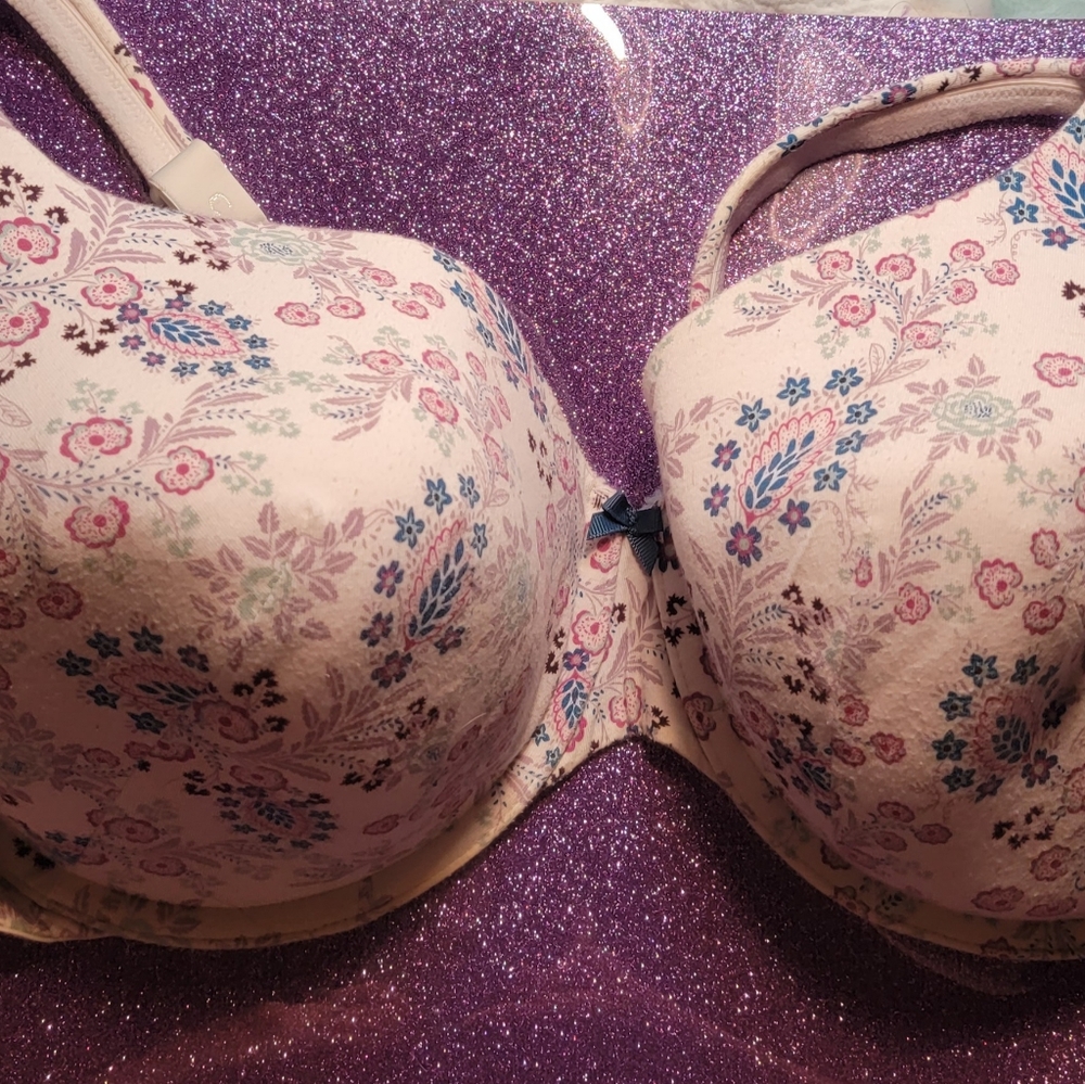 Cacique 44DDD Bra Floral